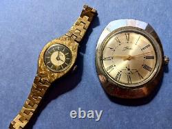 Lot 12 Russian Vintage USSR CCCP Watches, 15 Bands Vostok Pobeda+ ALL 12 RUNNING