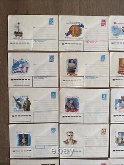 Lot Of RARE Space First Day Cover Envelopes Soviet USSR Russian Project FDC