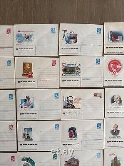 Lot Of RARE Space First Day Cover Envelopes Soviet USSR Russian Project FDC