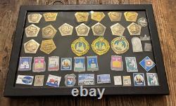 Lot of 41 Soviet Union Era Space Program Pins & Other Assorted Russian Pins