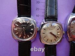 Lot of 9 vintage-Russian-Mechanical-USSR-Wrist-Watch- RAKETA