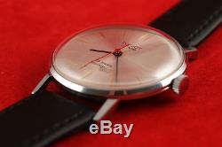 Luch Poljot De Luxe cal. 2209 Ultra slim Russian USSR luxury style wrist watch