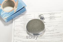 MOLNIJA Russian Soviet Vintage pocket Watch USSR Perfect Condition