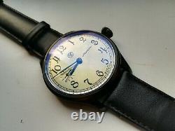 Marriage Molniya Molnija Black Dial Soviet Russian USSR Watch Mechanical Wrist