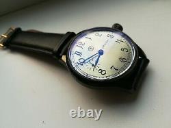 Marriage Molniya Molnija Black Dial Soviet Russian USSR Watch Mechanical Wrist