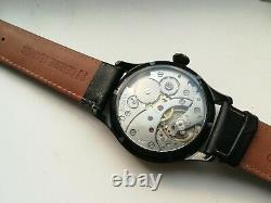 Marriage Molniya Molnija Black Dial Soviet Russian USSR Watch Mechanical Wrist