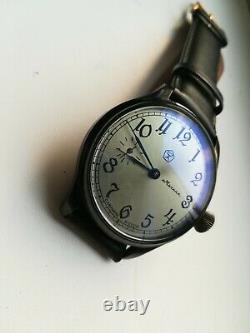 Marriage Molniya Molnija Black Dial Soviet Russian USSR Watch Mechanical Wrist