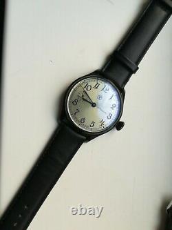 Marriage Molniya Molnija Black Dial Soviet Russian USSR Watch Mechanical Wrist