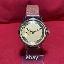 Mechanical Russian Wristwatch. USSR Vintage Wrist Watch. Men's Soviet Watch