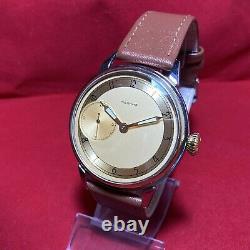 Mechanical Russian Wristwatch. USSR Vintage Wrist Watch. Men's Soviet Watch