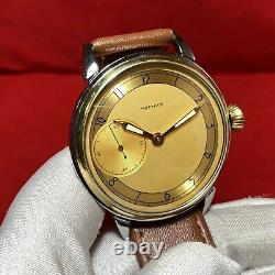 Mechanical Russian Wristwatch. USSR Vintage Wrist Watch. Men's Soviet Watch