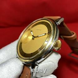 Mechanical Russian Wristwatch. USSR Vintage Wrist Watch. Men's Soviet Watch