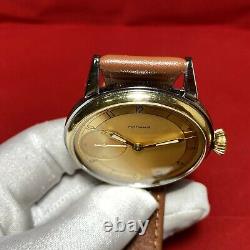 Mechanical Russian Wristwatch. USSR Vintage Wrist Watch. Men's Soviet Watch