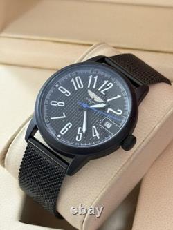Mechanical Watch Vintage Soviet Aviator USSR Russian Military Pilot Date Raketa