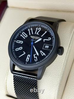 Mechanical Watch Vintage Soviet Aviator USSR Russian Military Pilot Date Raketa