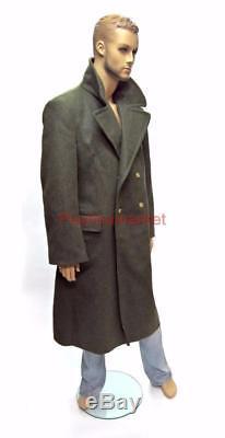 Military Jacket Russian Army Shinel Overcoat Officer Uniform Coat Soviet Vintage