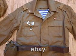 Military Soviet Afghanka Uniform RARE Set Air Forces Russian USSR Afghanistan