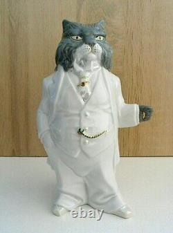 Mister cat Soviet ukrainian USSR russian porcelain figurine Vintage 5923