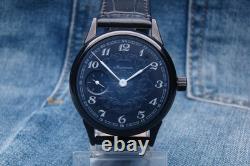 Molnia navy blue classic vintage dress watch russian soviet ussr excellent 1980s