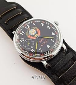 Molnija Molnia Vintage Soviet USSR Russian mechanical Wristwatch #676