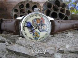 Molnija USSR 18 Jewels Vintage Soviet Mechanical Russian Men's Wrist Watch