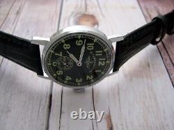 Molniya Aviator Watch Soviet Military Mechanical USSR Russian Wrist Watch 3602 /