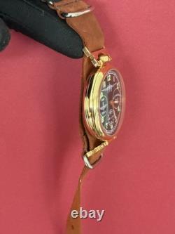 Molniya Watch Mechanical Russian USSR Molnija Men Soviet Aviation Vintage Strap