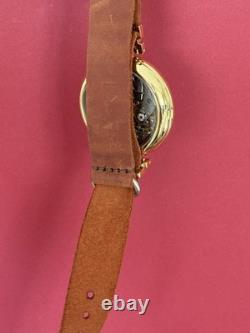 Molniya Watch Mechanical Russian USSR Molnija Men Soviet Aviation Vintage Strap