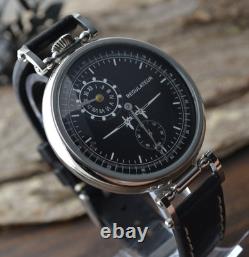 Molniya Watch Regulator Mechanical PILOT Wrist Aviator Russian Men USSR Molnja
