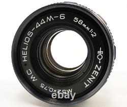NEW? MC HELIOS 44m-6 58mm f/2 Russian Soviet USSR Lens Mount M42 Sony A 9 44-2