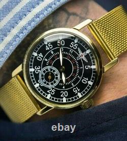 NEW! Pobeda Watch Aviation Mechanical Soviet Russian USSR Wrist Men's Vintage