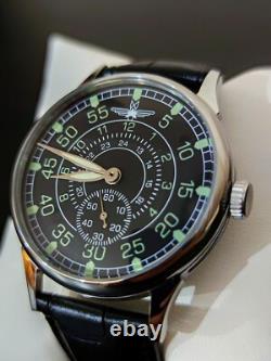 NEW! Pobeda Watch Aviation Mechanical USSR Soviet Wrist Russian Rare Men's