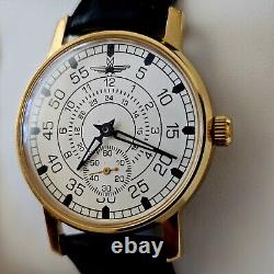 NEW! Pobeda Watch Aviation Mechanical USSR Soviet Wrist Russian Rare Men's