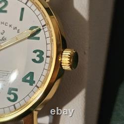 NEW! Pobeda Watch Aviation Mechanical USSR Soviet Wrist Russian Rare Men's
