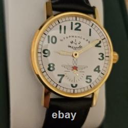 NEW! Pobeda Watch Aviation Mechanical USSR Soviet Wrist Russian Rare Men's