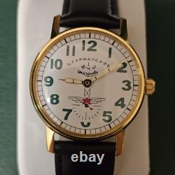 NEW! Pobeda Watch Aviation Mechanical USSR Soviet Wrist Russian Rare Men's