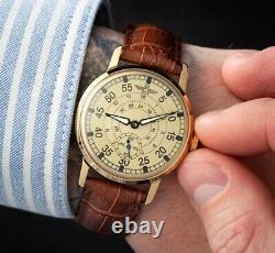 NEW! Watch Pobeda Mechanical Aviation Russian Wrist Men's USSR Soviet Vintage