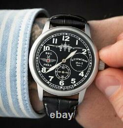 NEW Watch Pobeda Mechanical Shturmanskie Wrist Russian Men's USSR Soviet Rare