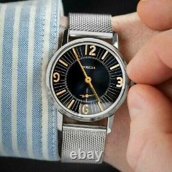NEW! Watch Pobeda Mechanical Zim Russian Wrist Men's Rare USSR Vintage Soviet