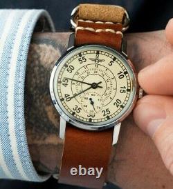 NEW! Watch Pobeda Shturmanskie Mechanical Russian Wrist Mens USSR Vintage Soviet