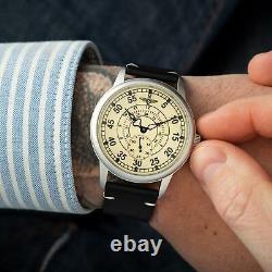 NEW! Watch Pobeda Shturmanskie Mechanical Russian Wrist Mens USSR Vintage Soviet