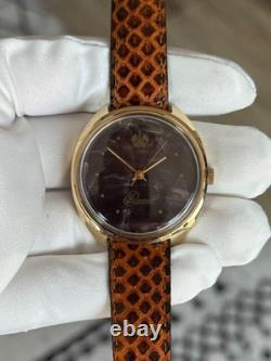 NOS NEW USSR Soviet Russian RAKETA Renaissance Watch JASP JASPER STONE DIAL