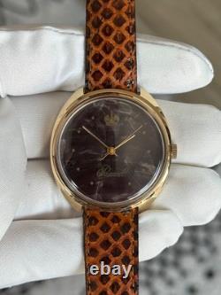 NOS NEW USSR Soviet Russian RAKETA Renaissance Watch JASP JASPER STONE DIAL