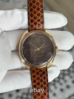 NOS NEW USSR Soviet Russian RAKETA Renaissance Watch JASP JASPER STONE DIAL