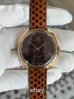 NOS NEW USSR Soviet Russian RAKETA Renaissance Watch JASP JASPER STONE DIAL