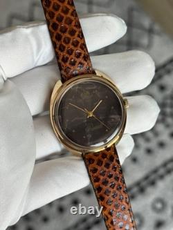 NOS NEW USSR Soviet Russian RAKETA Renaissance Watch JASP JASPER STONE DIAL