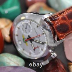 NOS POLJOT 31659 Chronograph STURMANSKIE PILOT USSR Soviet Vintage Russian Watch