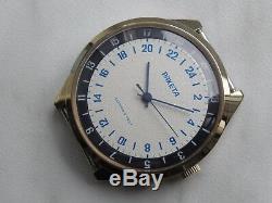 NOS RAKETA Box&Doc 24H indication special marine watch GMT time Soviet Russian