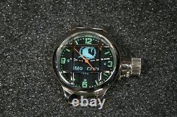 NOS Russian USSR Divers Watch Zlatoust VMF CCCPShark in chains Wheel700m w-te