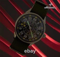 New! Aviation Watch Mechanical Russian Men's Soviet USSR Wrist Pilot Rare Nato